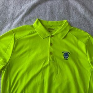 Nike Bright Yellow Polo Shirt